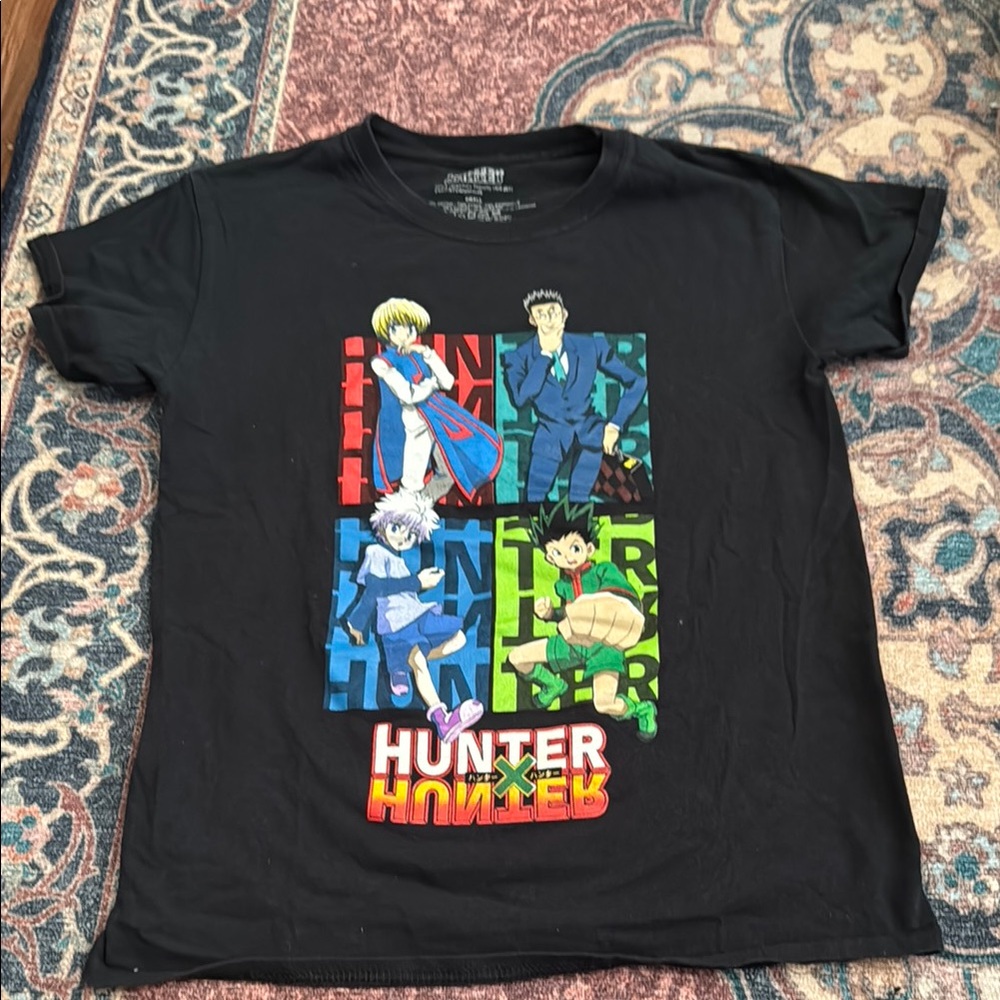 Black Hunter x Hunter Graphic T-Shirt